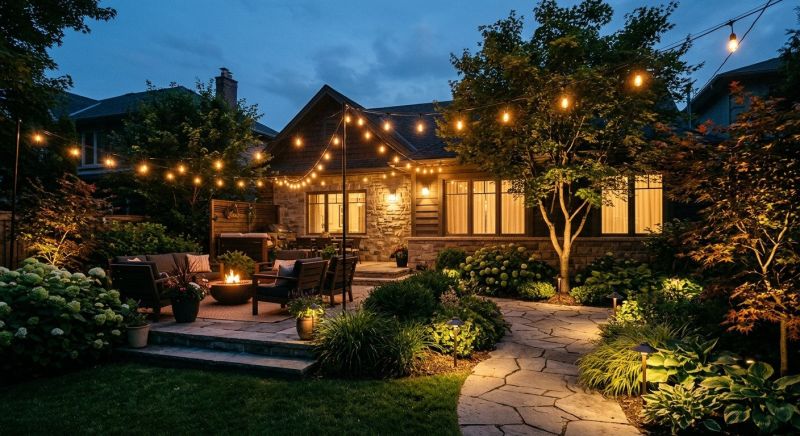 Backyard Lighting Service in Orem, UT