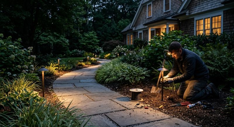 Outdoor Lighting Installation in Utah County, UT